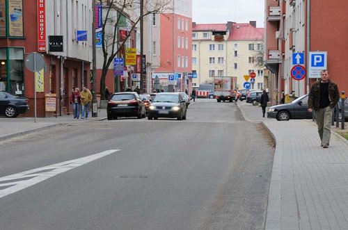 Elbląg, Wąskie gardło – ulica Nitschmanna