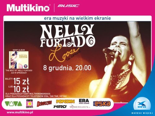 Elbląg, Nelly Furtado na wielkim ekranie