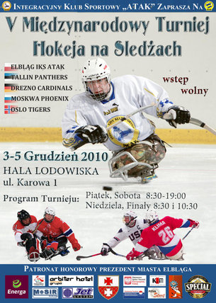 Elbląg, Międzynarodowy Turniej Hokeja na Sledżach Elbląg, Międzynarodowy Turniej Hokeja na Sledżach