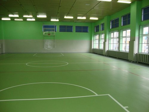 Elbląg, Tak wygląda sala sportowa Zespołu Szkół nr 1 po remoncie Elbląg, Tak wygląda sala sportowa Zespołu Szkół nr 1 po remoncie
