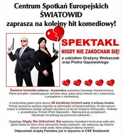 Elbląg, Zmiana terminu spektaklu