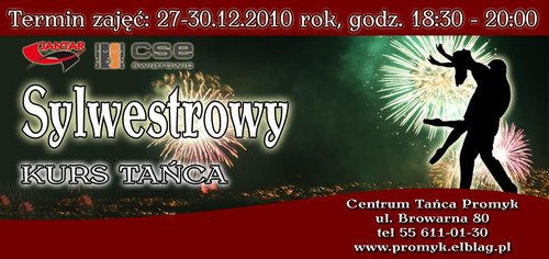 Elbląg, Sylwestrowy kurs tańca