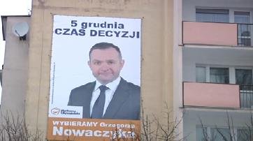 Elbląg, Sprzątanie po wyborach