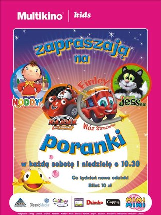 Multikino: Nowe poranki dla dzieci