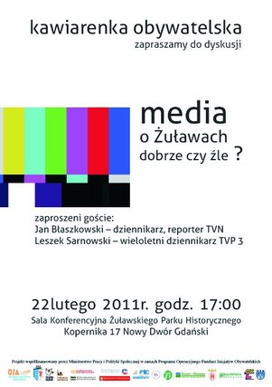 Elbląg, Media o Żuławach