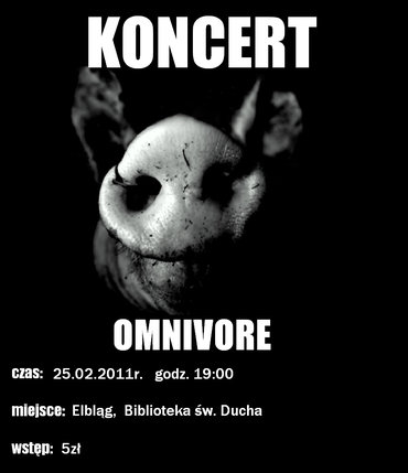 Elbląg, Omnivore w Bibliotece Elbląg, Omnivore w Bibliotece