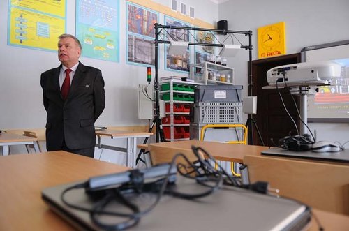 Elbląg, Dyrektor ZSM Ryszard Smoliński: Pracownie mamy fantastycznie wyposażone