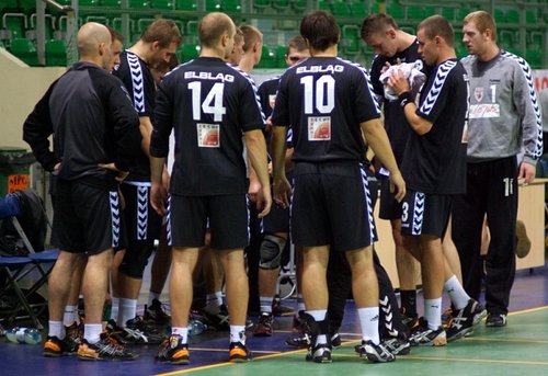 Elbląg, Szczypiorniści Wójcik Meble - Techtrans Elbląg w meczu 15. kolejki I ligi, przegrali na terenie przeciwnika z Gaz-System Pogoń Szczecin 34 - 27 Elbląg, Szczypiorniści Wójcik Meble - Techtrans Elbląg w meczu 15. kolejki I ligi, przegrali na terenie przeciwnika z Gaz-System Pogoń Szczecin 34 - 27