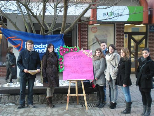 Elbląg, Laurka z okazji Dnia Kobiet