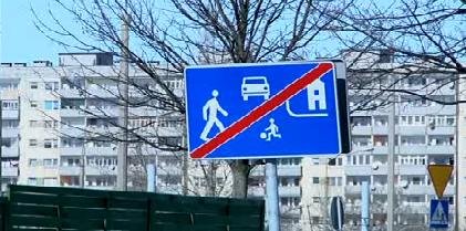 Elbląg, Protest mieszkańców w sprawie ulicy