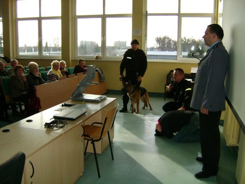 Elbląg, Spotkanie Policji z seniorami