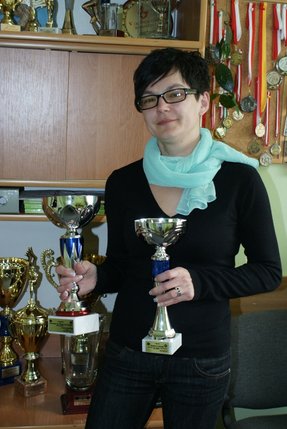 Elbląg, Beata Nienadowska z KMP Elbląg - zdobywczyni drugiego miejsca podczas IX Mistrzostw Polski Policjantów w Maratonie Elbląg, Beata Nienadowska z KMP Elbląg - zdobywczyni drugiego miejsca podczas IX Mistrzostw Polski Policjantów w Maratonie