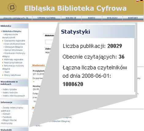 Elbląg, 20 tysięcy publikacji Elbląskiej Biblioteki Cyfrowej Elbląg, 20 tysięcy publikacji Elbląskiej Biblioteki Cyfrowej