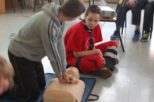 Elbląg, Alstom uczy – ratuj życie!