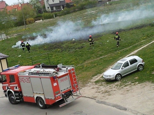 Elbląg, Płonęła trawa na Rydla