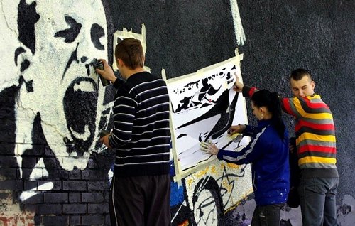 Elbląg, Street art rozpoczęty
