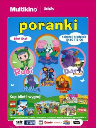Multikino: Poranki dla dzieci