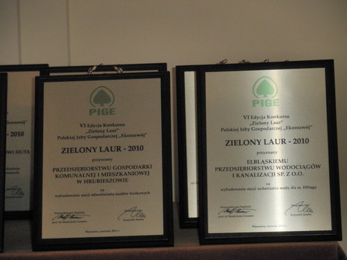 Elbląg, EPWiK z nagrodą