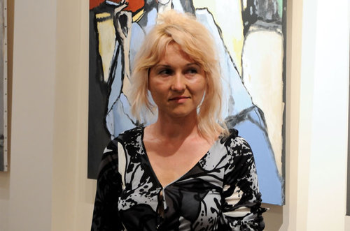 Elbląg, Iwona Dombek - Rybczyńska. Jej inspiracją artystyczną są kobiety Elbląg, Iwona Dombek - Rybczyńska. Jej inspiracją artystyczną są kobiety