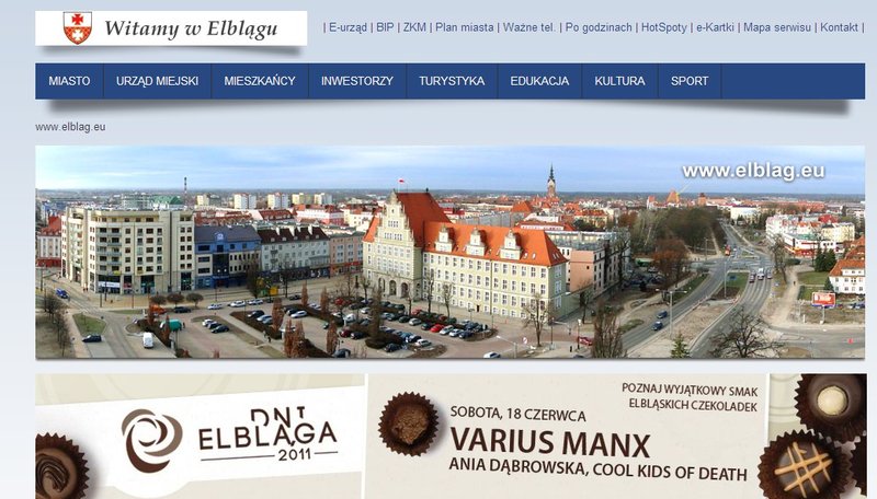 Elbląg, Nowy portal miejski