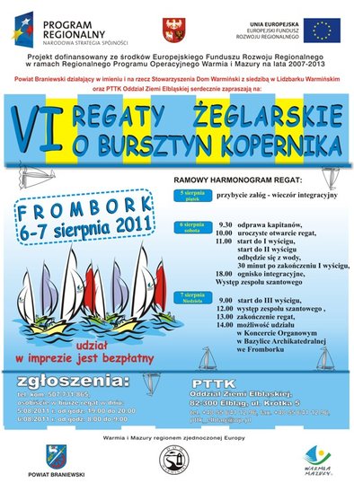Elbląg, Regaty Żeglarskie o Bursztyn Kopernika Elbląg, Regaty Żeglarskie o Bursztyn Kopernika