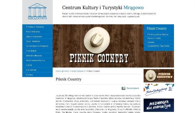 Elbląg, Country w Mieście Elbląg, Country w Mieście