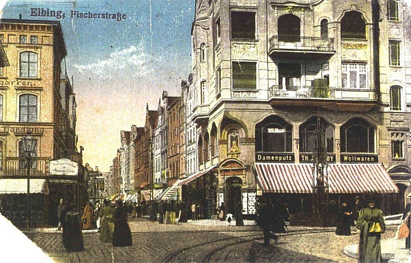 Elbląg, Ulica Rybacka, przy której obecnie mieści się redakcja portElu. Elbląg, Ulica Rybacka, przy której obecnie mieści się redakcja portElu.