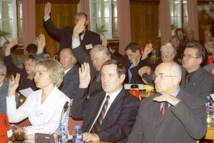 Elbląg, Sekretarz za dwa głosy