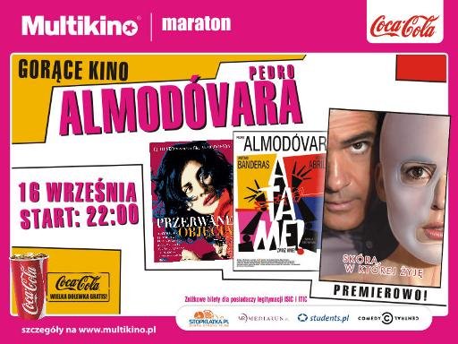 Elbląg, Gorące kino Pedro Almodóvara