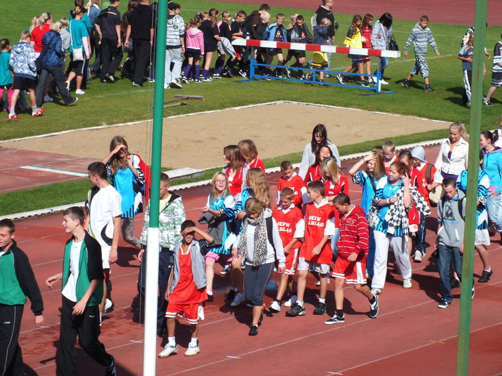 Elbląg, Udany start w spartakiadzie (lekkoatletyka)