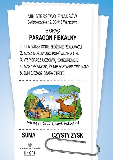 Elbląg, Nie bądź jeleń, weź paragon