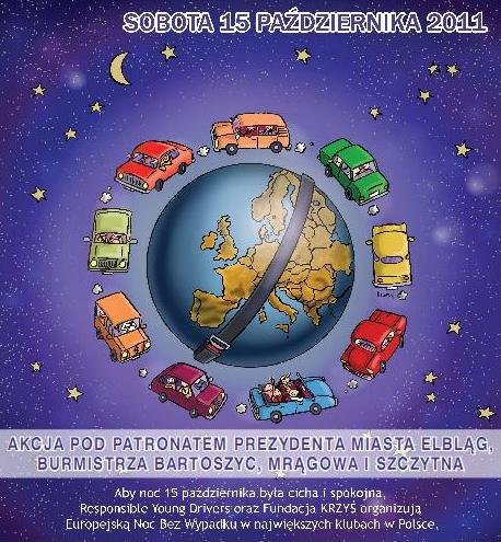 Elbląg, Europejska Noc bez Wypadków