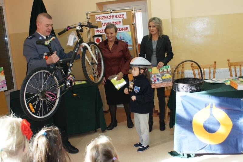 Elbląg, Główną nagrodą w konkursie plastycznym był rower