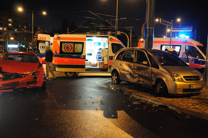 Elbląg, Wypadek na skrzyżowaniu