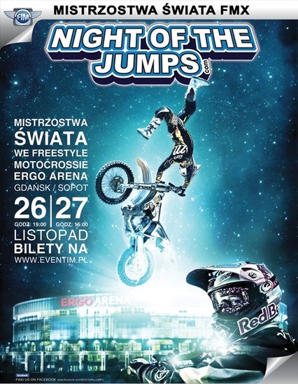 Elbląg, Mistrzostwa Świata FMX w ERGO ARENA! Elbląg, Mistrzostwa Świata FMX w ERGO ARENA!