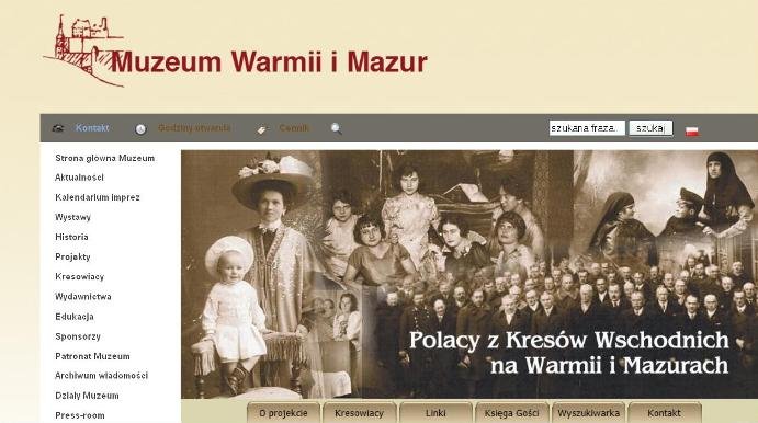 Elbląg, O projekcie „kresowym” można przeczytać na stronie muzeum.olsztyn.pl/kresy.