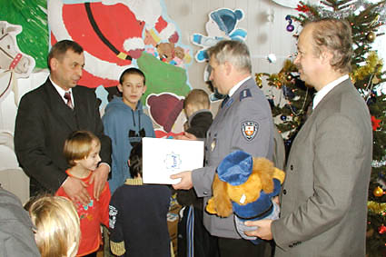 Elbląg, Mikołaj na niebiesko Elbląg, Mikołaj na niebiesko