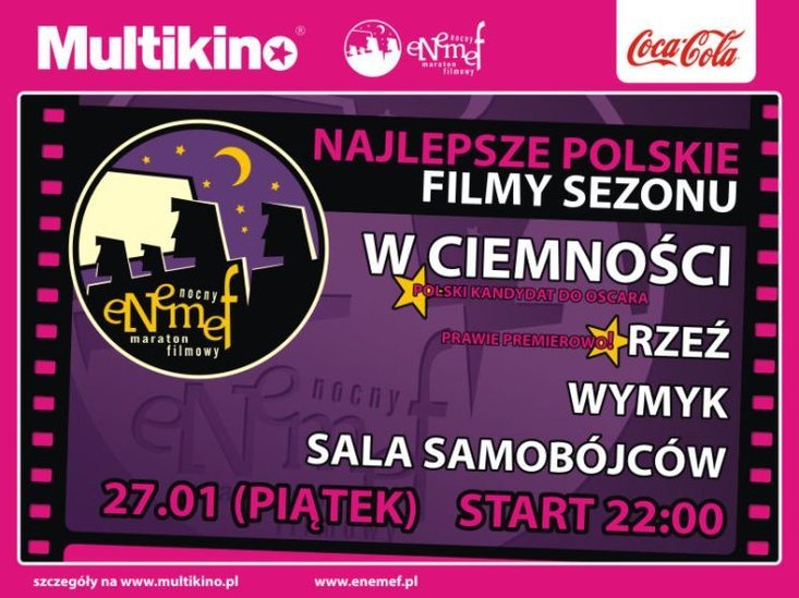 Multikino: Nocny maraton filmowy