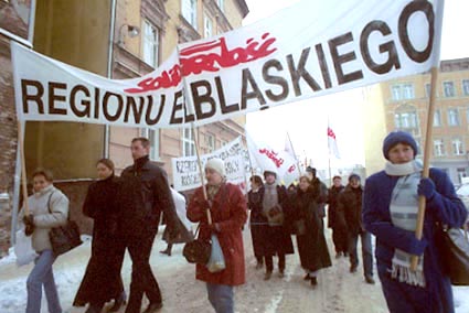 Elbląg, Pikieta pod Hetmanem