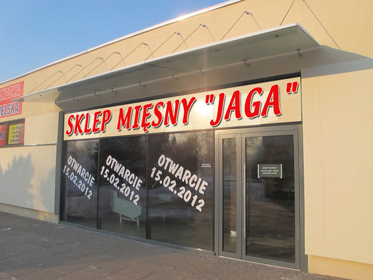 Nowy sklep w dawnej Spyży