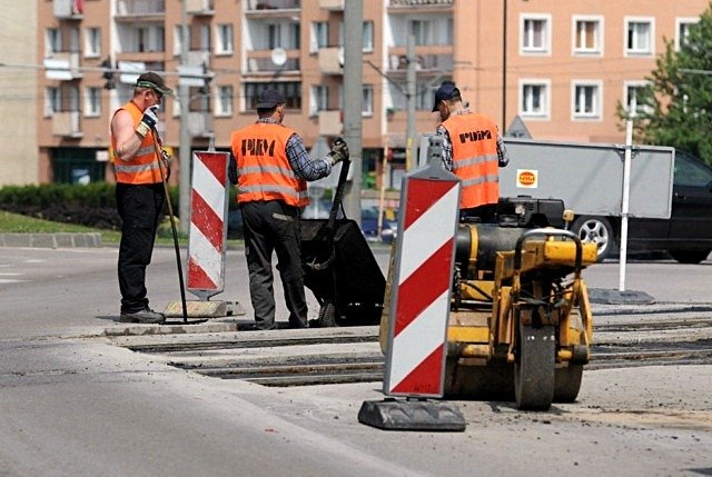 Elbląg, Robót drogowych ciąg dalszy