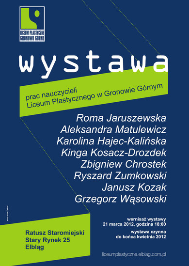 Elbląg, Prace pedagogów na wystawie w Ratuszu Elbląg, Prace pedagogów na wystawie w Ratuszu