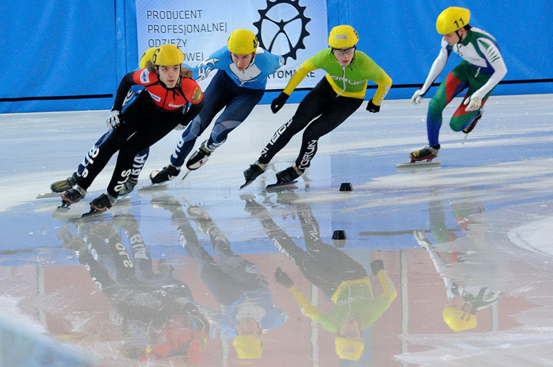 Elbląg, Dwa medale (short-track)