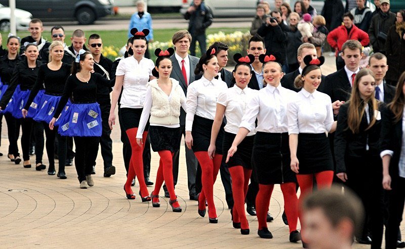 Elbląg, Polonez na sto par