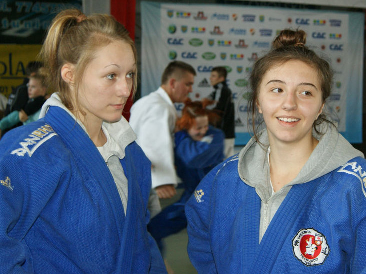 Elbląg, Na zdjęciu od lewej: Joanna Wołoszyn i Aleksandra Kołtunowska Elbląg, Na zdjęciu od lewej: Joanna Wołoszyn i Aleksandra Kołtunowska