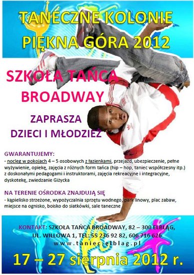 Taneczne kolonie Taneczne kolonie