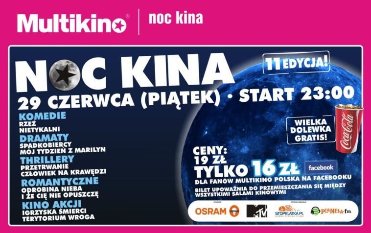 Multikino: Noc Kina