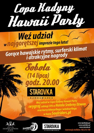 Surferskie beach party w Starovce