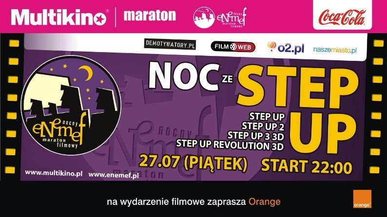 Elbląg, Wygraj zaproszenie na ENEMEF: Noc Step Up