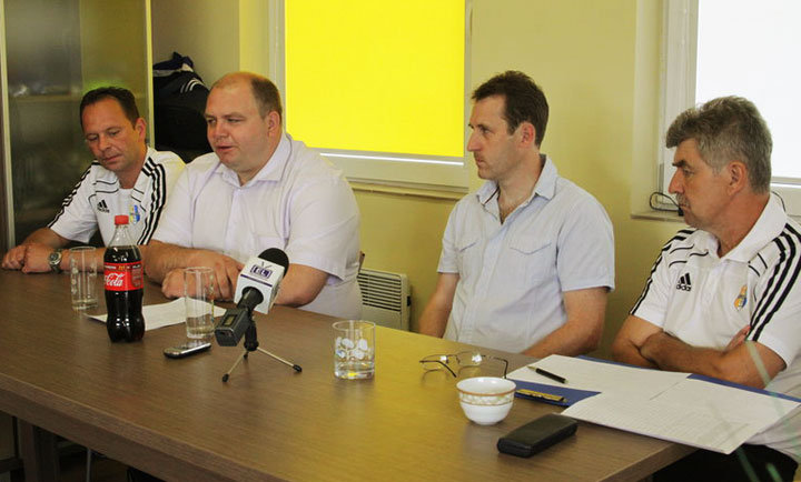 Elbląg, W środę odbyła się konferencja prasowa w KS Olimpia 2004 Elbląg Elbląg, W środę odbyła się konferencja prasowa w KS Olimpia 2004 Elbląg